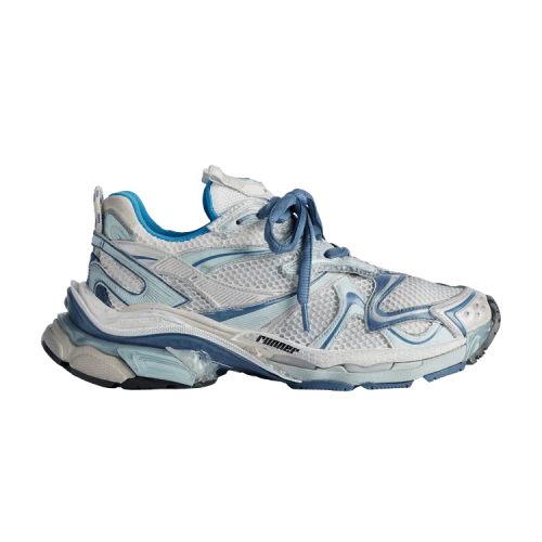 Balenciaga Runner Sneaker 'Worn-Out - White Blue'