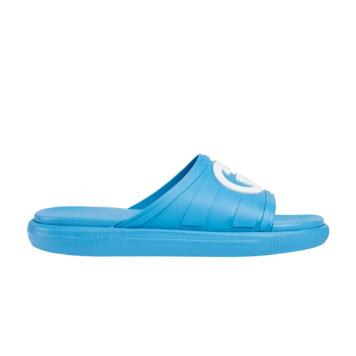 Gucci Slide 'Interlocking G - Super Blue'