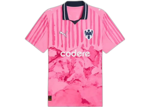 Puma KidSuper C.F. Monterrey Replica Jersey Fast Pink/White