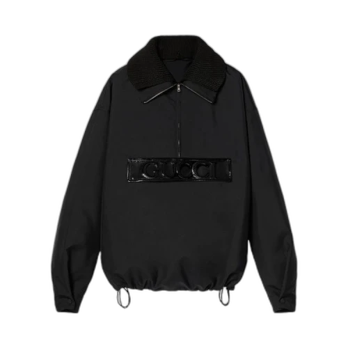 Gucci Techno Garbardine Caban 'Black'