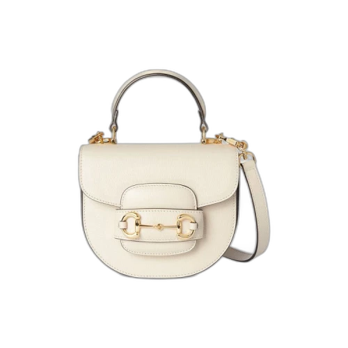Gucci Horsebit 1955 Mini Top Handle Bag 'Mystic White'