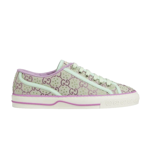 Gucci Tennis 1977 'GG Crystals - Pale Green Lilac' (Women's)