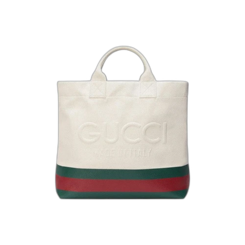 Gucci Canvas Tote Bag 'Natural'