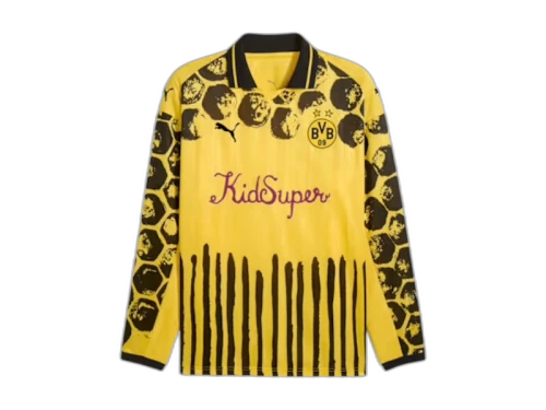 Puma KidSuper Borussia Dortmund Jersey Faster Yellow/Black