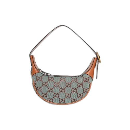 Gucci Ophidia Super Mini Shoulder Bag 'Pale Blue/Brown'