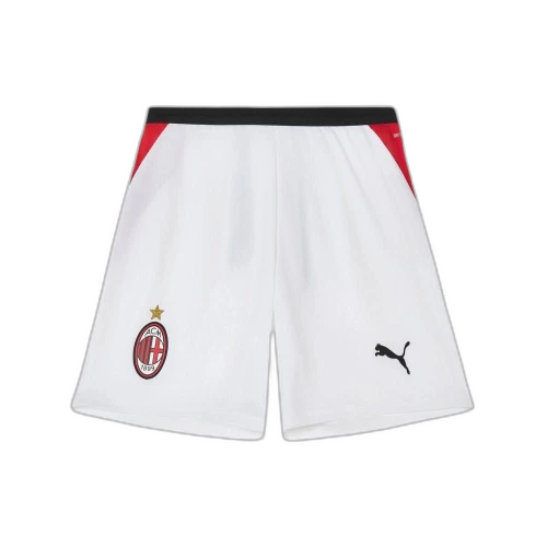 PUMA X AC Milan AC Beige Blue Soccer Bottoms Men's PUMA White Red Moderate