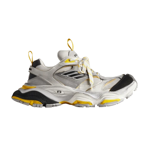 Balenciaga Cargo Sneaker 'Worn-Out - Grey Yellow' (Women's)