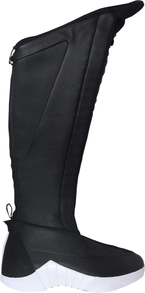 Jordan 15 Retro Boot PSNY Black Leather (Women's)