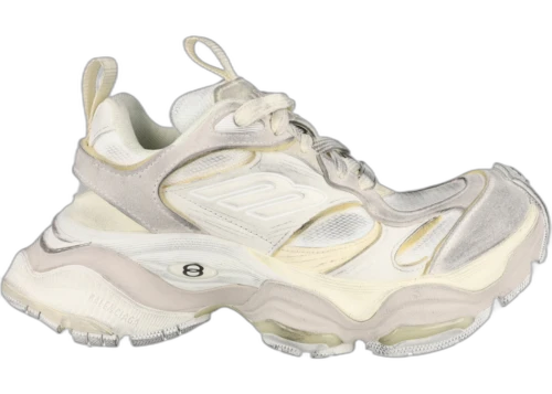 Balenciaga Cargo Low-Top Sneakers Eggshell (Women's)