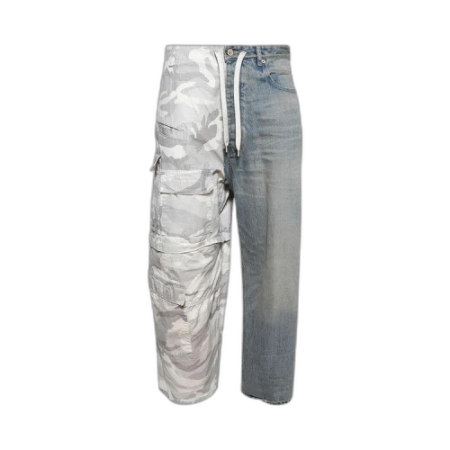 Balenciaga Hybrid Baggy Pants 'Outback Blue'