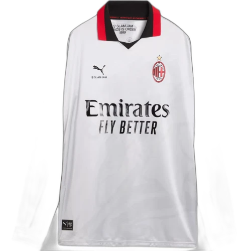 PUMA x AC Milan x Slam Jam Long Sleeve Jersey 'Silver Mist' - Limited Edition (2026)