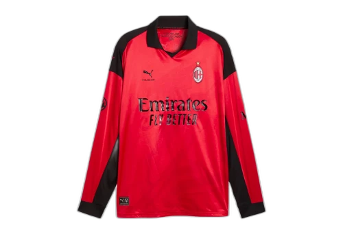 PUMA x AC Milan x Slam Jam Long Sleeve Jersey 'For All Time Red' - Limited Edition (2026)
