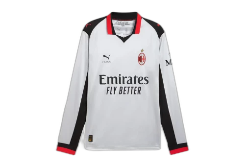 PUMA x AC Milan x Slam Jam Long Sleeve Jersey 'Silver Mist' (2026)
