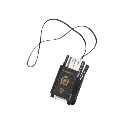 Balenciaga Passport Phone Holder Black