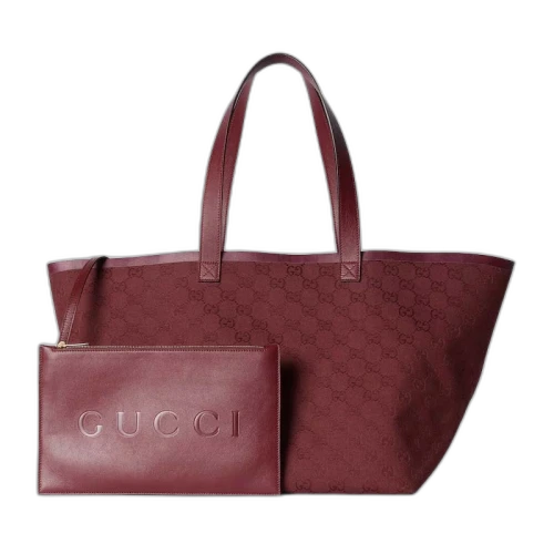 Gucci Totissima Medium Tote Bag Rosso Ancora Red