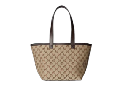 Gucci Totissima Small Tote Bag Beige/Ebony