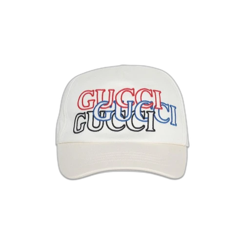 Gucci Baseball Hat 'White/Red/Blue/Black'