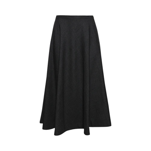 Gucci English Grisaille Skirt 'Medium Grey'