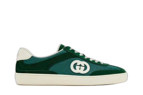 Gucci G74 'Interlocking G - Green Suede'
