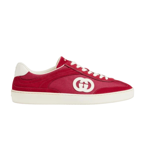 Gucci G74 'Interlocking G - Bordeaux Suede'