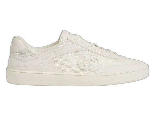 Gucci G74 White Suede