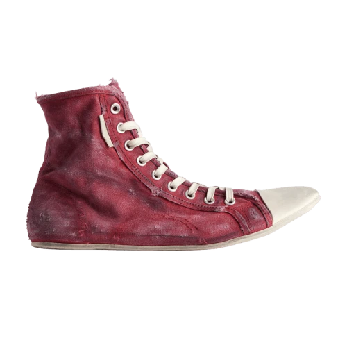 Balenciaga Paris Ultra Flat High 'Worn-Out - Red'