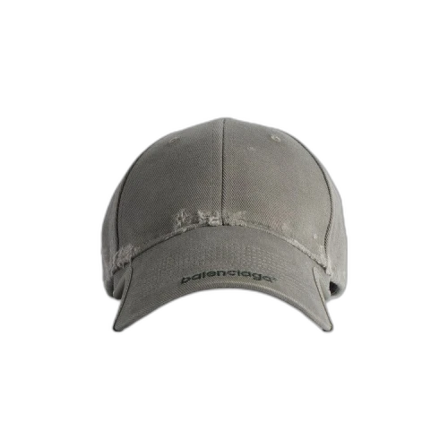 Balenciaga Logo Baseball Cap 'Smoked Grey'