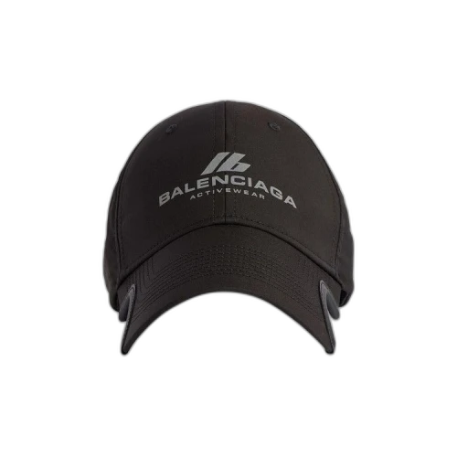 Balenciaga Techinical Nylon Cap 'Black/Reflective'