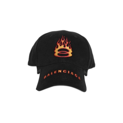 Balenciaga Cap 'Black/Orange'