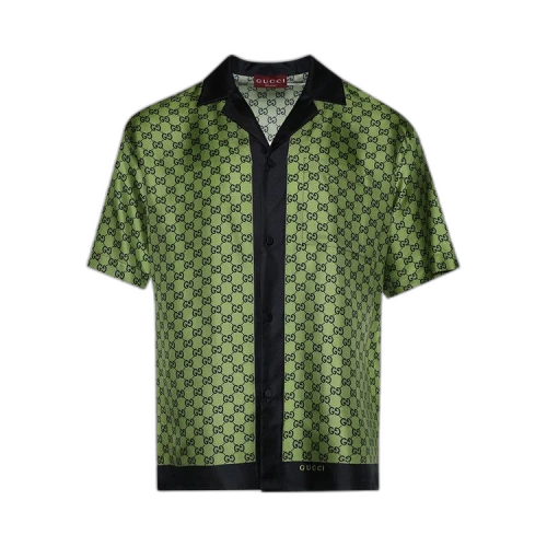 Gucci Disco Bowling Shirt 'Sky Blue'