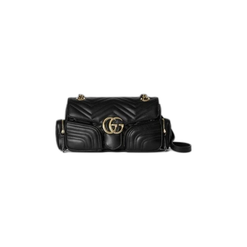 Gucci Marmont Small Multi Pocket Bag 'Black'