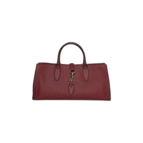 Gucci Medium Tote Bag With Hook Closure 'Rosso Ancora'