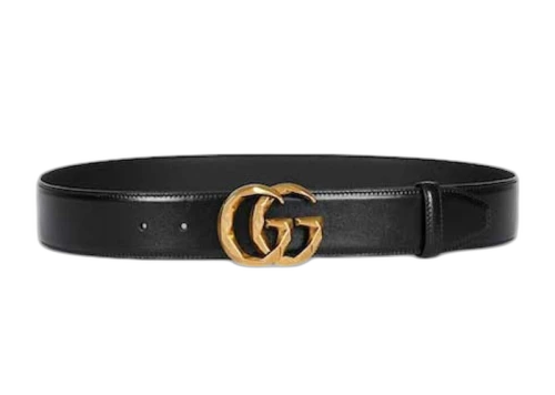 Gucci GG Marmont Wide Belt Black