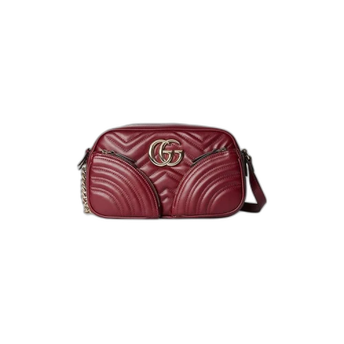 Gucci Marmont Small Shoulder Bag 'Rosso Ancora'