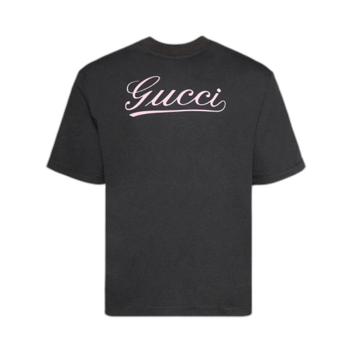 Gucci Script Logo T-Shirt 'Black'