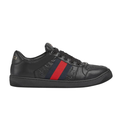 Gucci Screener Sneaker 'GG Embossed - Black'