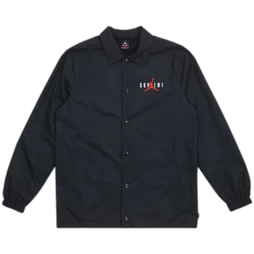Supreme x Jordan Coaches Jacket 'Black'