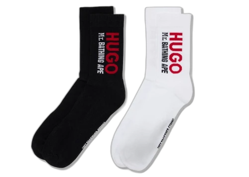 BAPE x Hugo Socks (Set of 2) Black