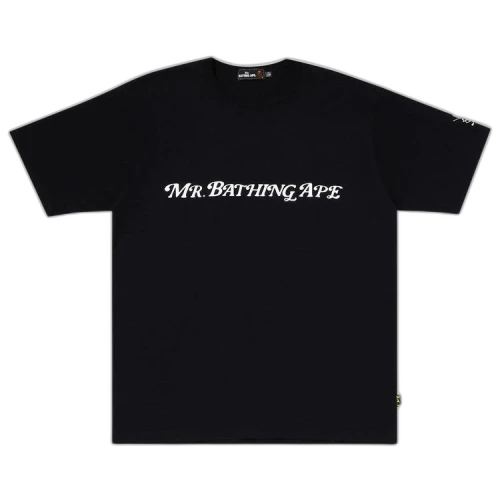 BAPE Mr Bathing Ape Golf Wide Fit Tee 'Black'