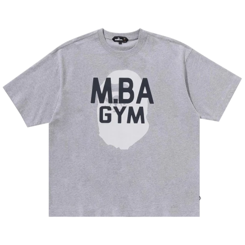 BAPE Logo Tee 'Grey'
