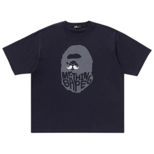 BAPE Ape Head Tee 'Navy'