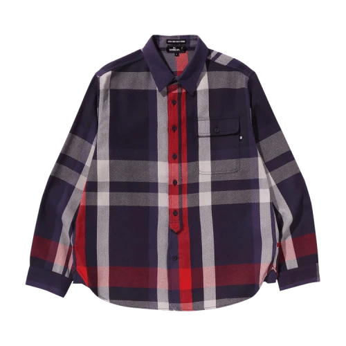 BAPE Check Shirt 'Purple'
