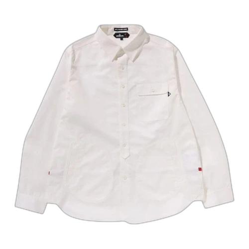 BAPE Long-Sleeve Shirt 'White'