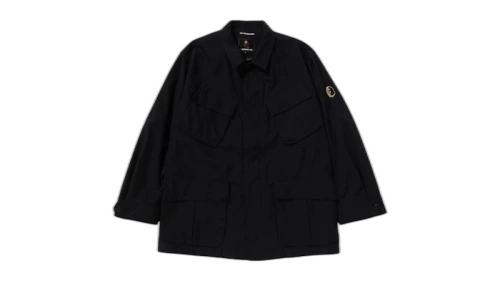 BAPE Mr.Bathing Ape Jungle Fatigue Jacket Black