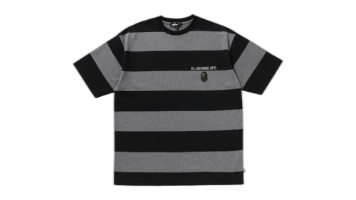 BAPE Stripe Print IV Tee Navy