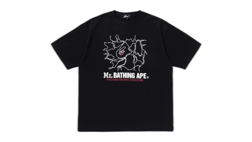 BAPE Print Tee (SS25) Navy