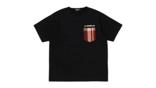 BAPE S/S Print 8 Tee Black