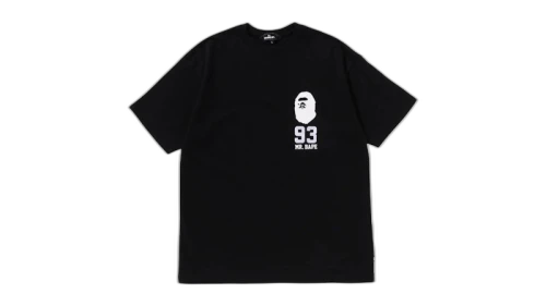 BAPE S/S Print 10 Tee Black