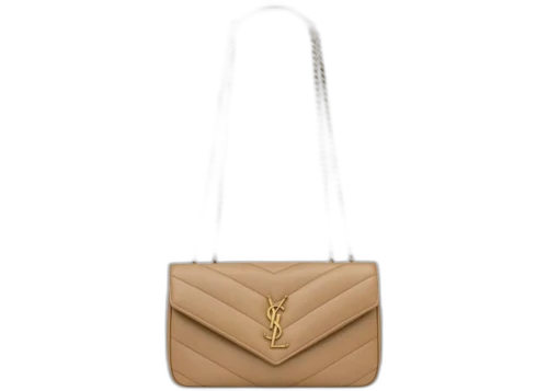 Saint Laurent Loulou Small Natural Tan