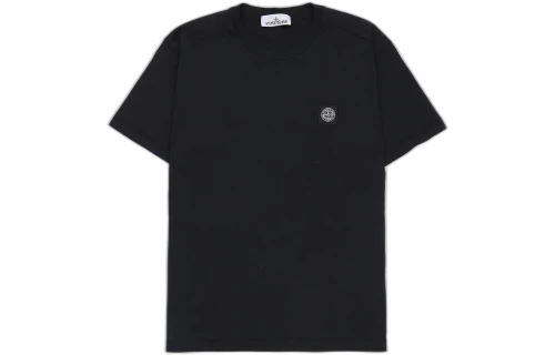 Stone Island Compass Patch Logo T-Shirt 'Black'